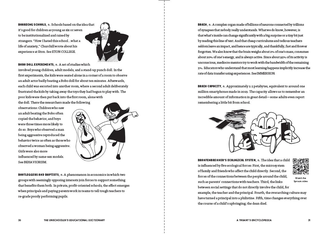 The Unschooler's Educational Dictionary: A Lighthearted Introduction to the World of Education and Curriculum-Free Alternatives