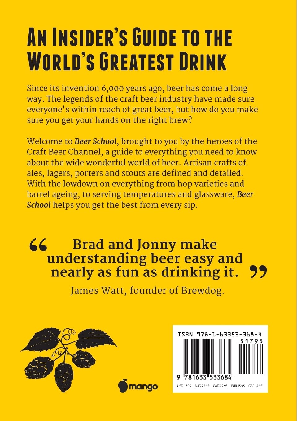 Beer School: A Crash Course in Craft Beer (Craft beer gift)